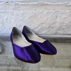 Y2K Michelangelo Purple Satin Fairy Wedding Bridesmaid Whimsigoth - 6.5M